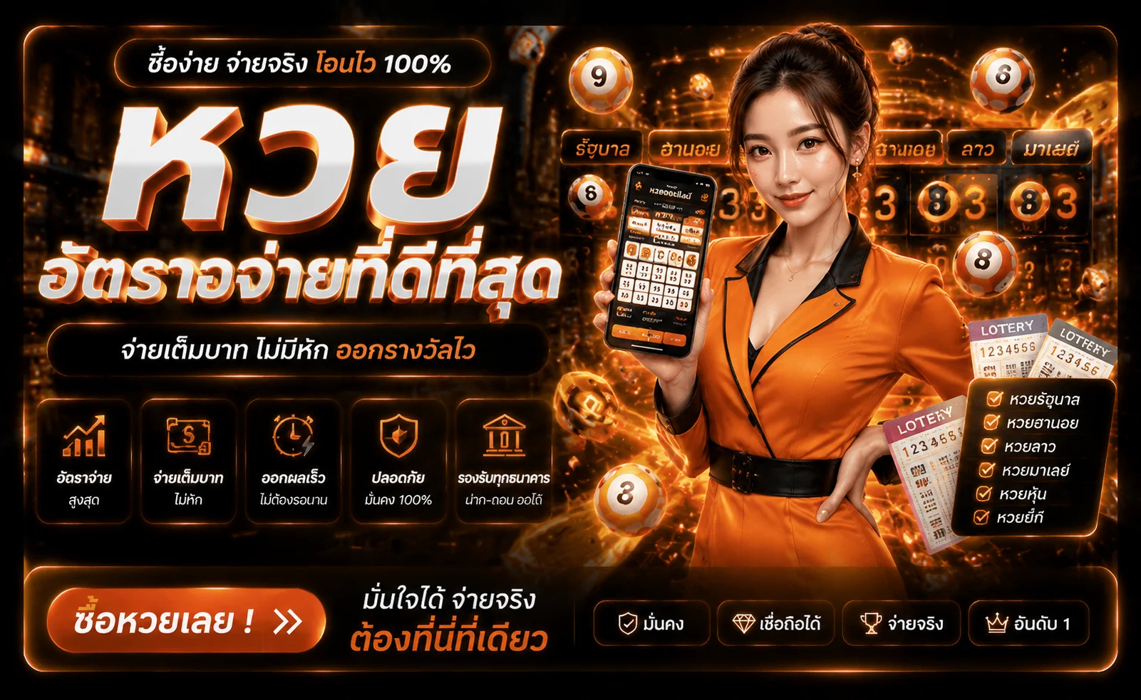 แบนเนอร์หวยออนไลน์ Nextspin711 หวยรัฐบาล ยี่กี ฮานอย ลาว
